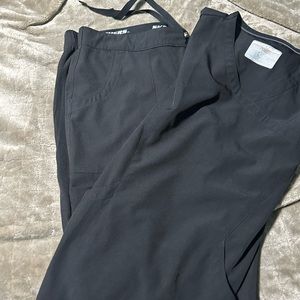 Black scrub set